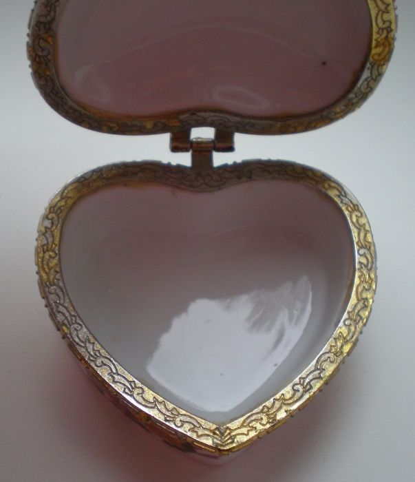 Шкатулка для ювелирки, фарфор, винтаж