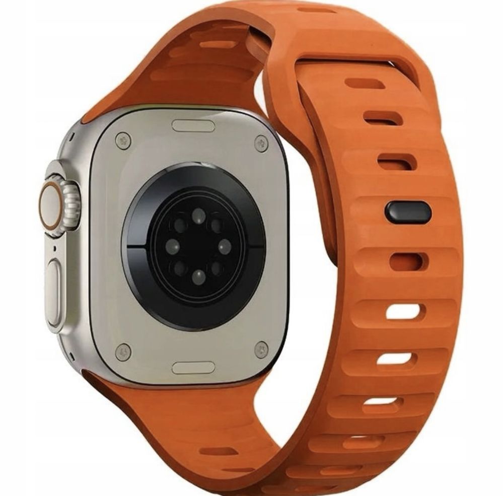 Sylikonowy Pasek Apple Watch 3/4/5/6/7/8/9SE/ULTRA (42-49 mm).Orange