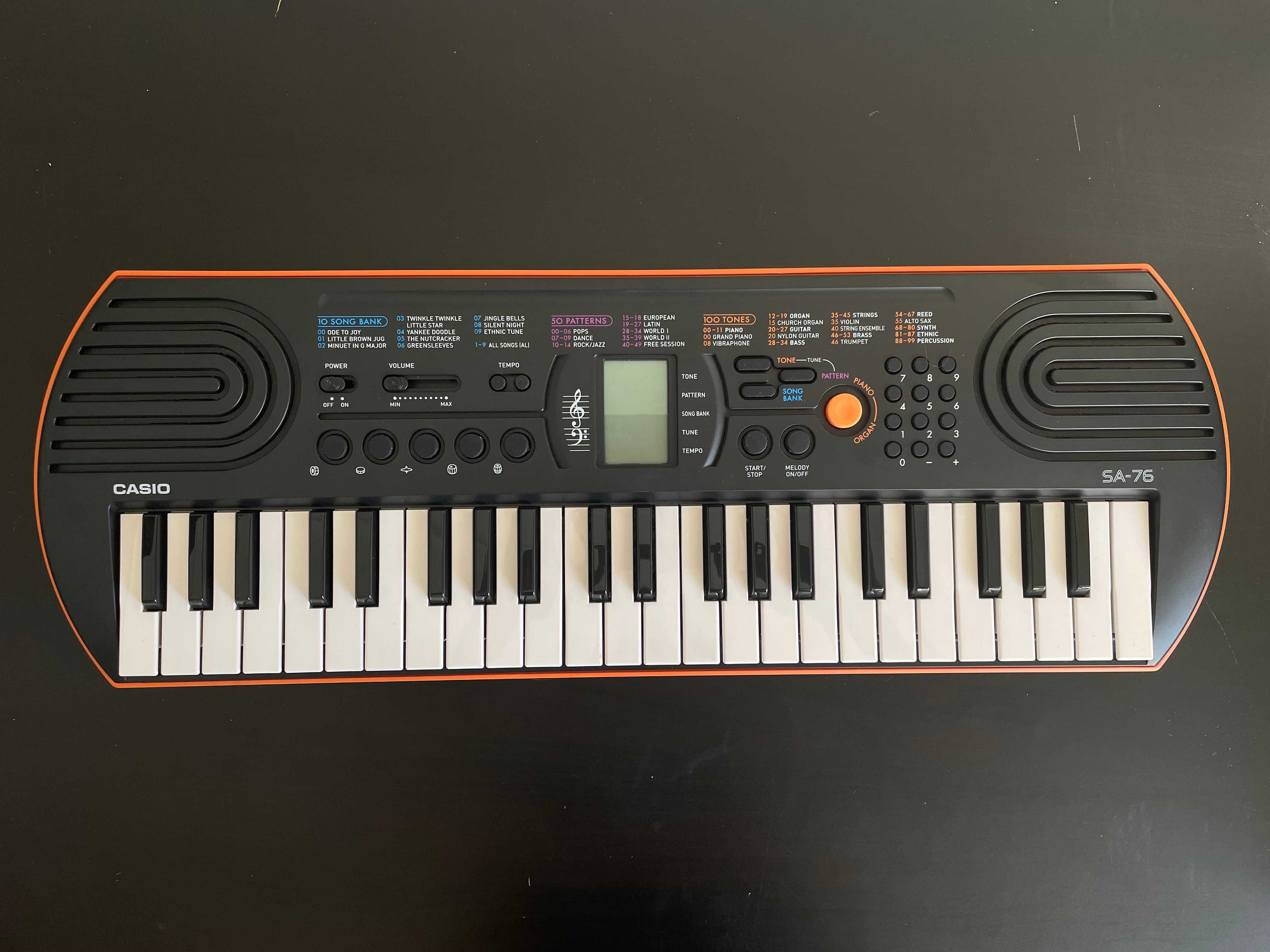Teclado CASIO SA-76
