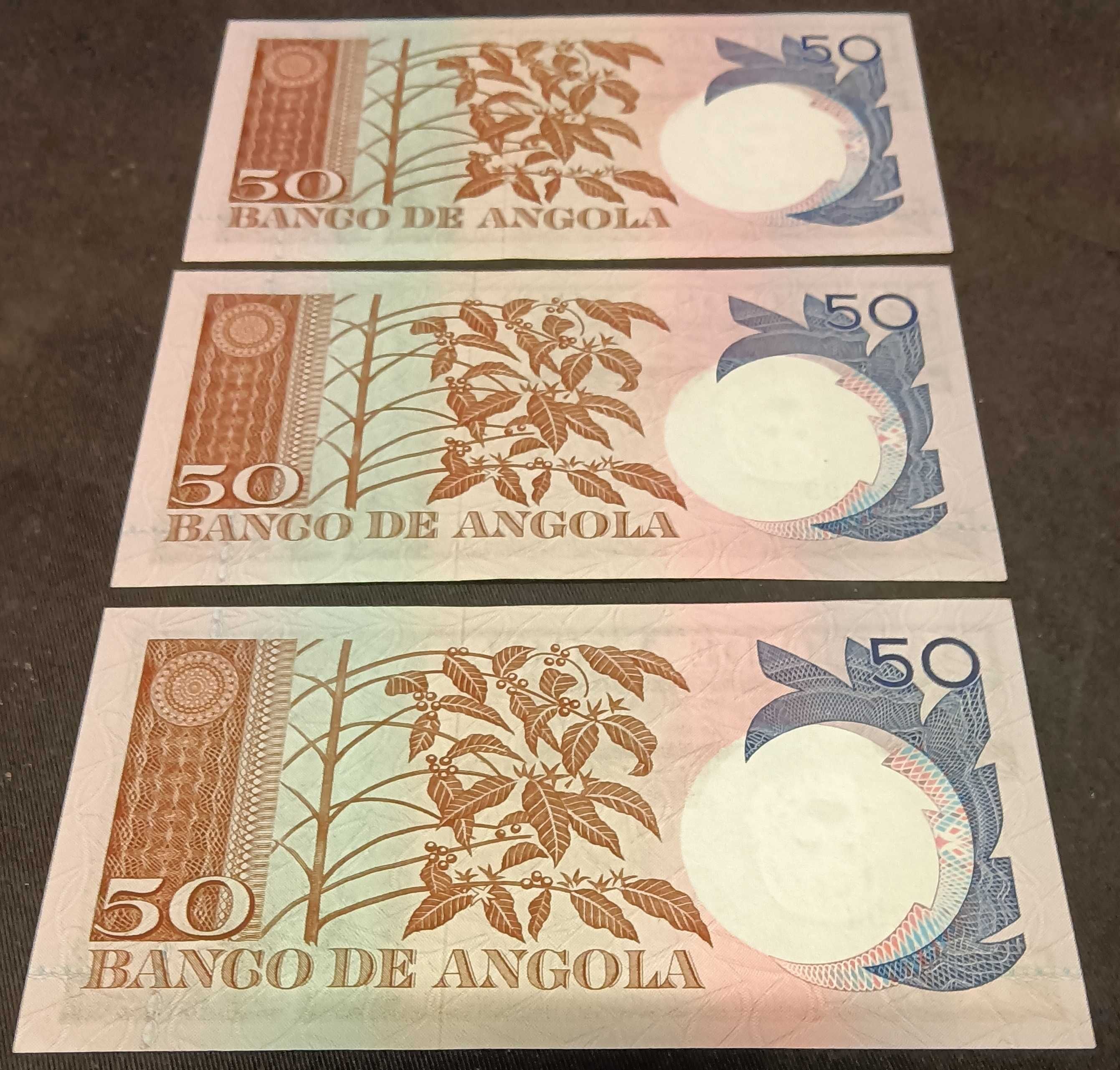 Banco de Angola Cinquenta Escudos Luis de Camões 1973
