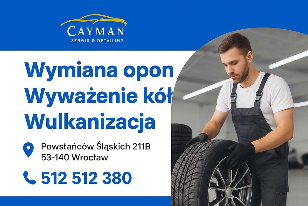 Wymiana Opon, wymiana kół, wyważanie kół, wulkanizacja cennik Borek
