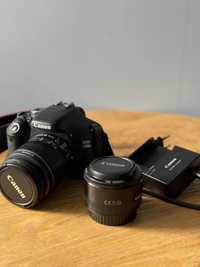 Продам фотоаппарат canon 600D с двумя объективами