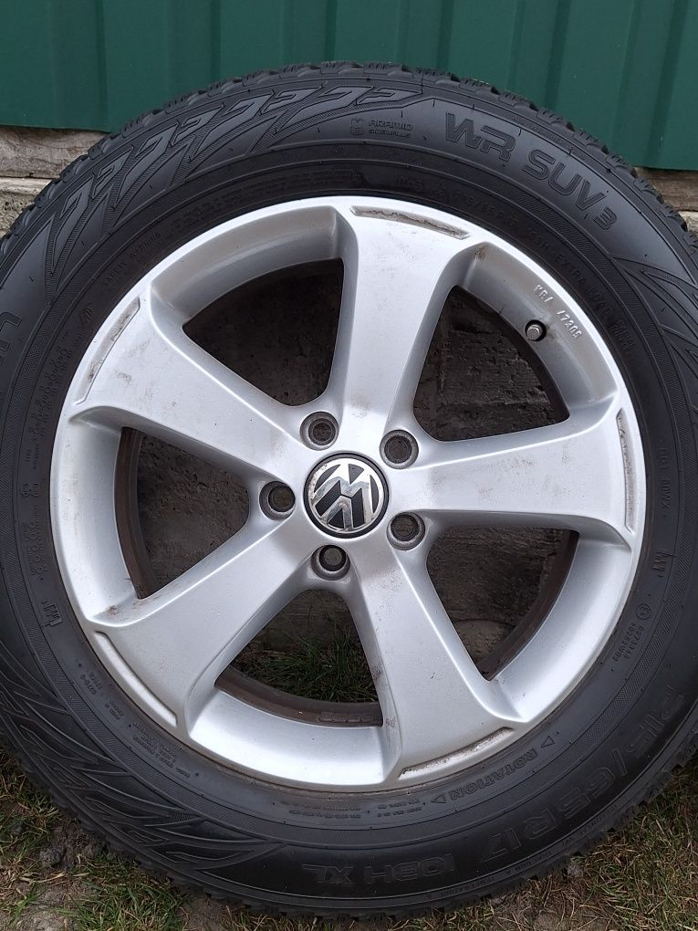 Комплект коліс R17 VW Tiguan Passat B8 Alltrack Skoda Kodiaq
