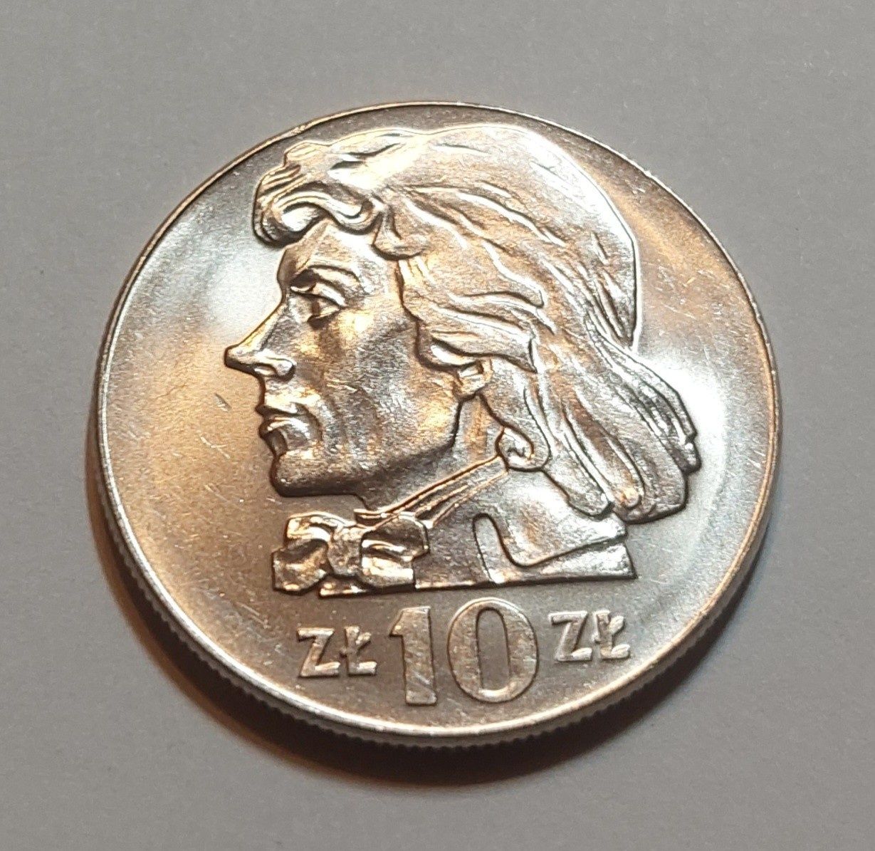 10 złotych 1972 - Tadeusz Kościuszko (st.1-)  [#518]