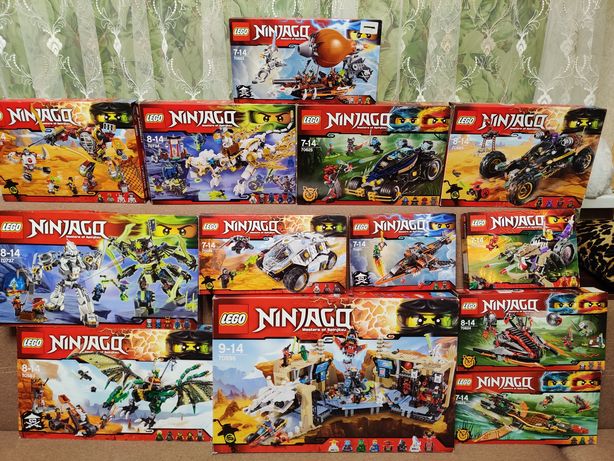 Lego Ninjago 70624,70596,70593,70737,70623,70588,70625 тд