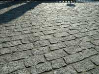 Granit 8x8x16cm łupany palisada kostka granitowa brukowa piasek ziemia