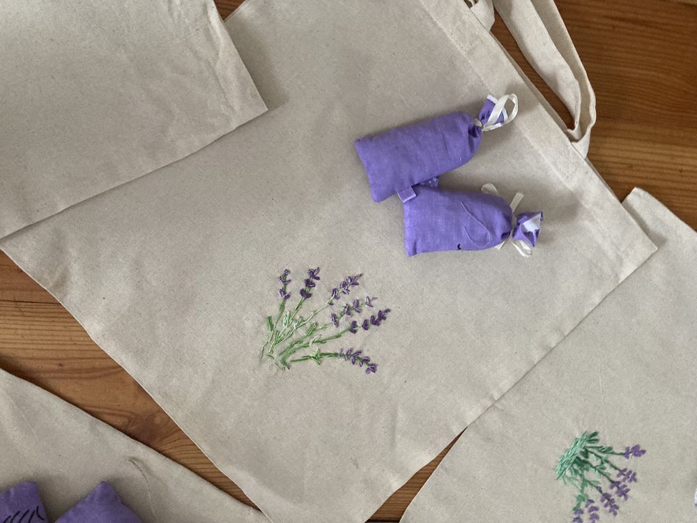 Torba i woreczki lawendowe handmade