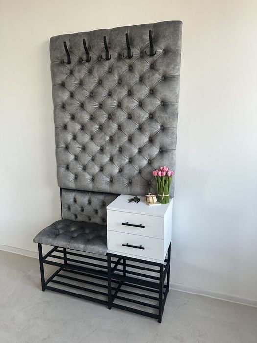 Банкетка з шухлядою консоль вішак пано передпокій коредор