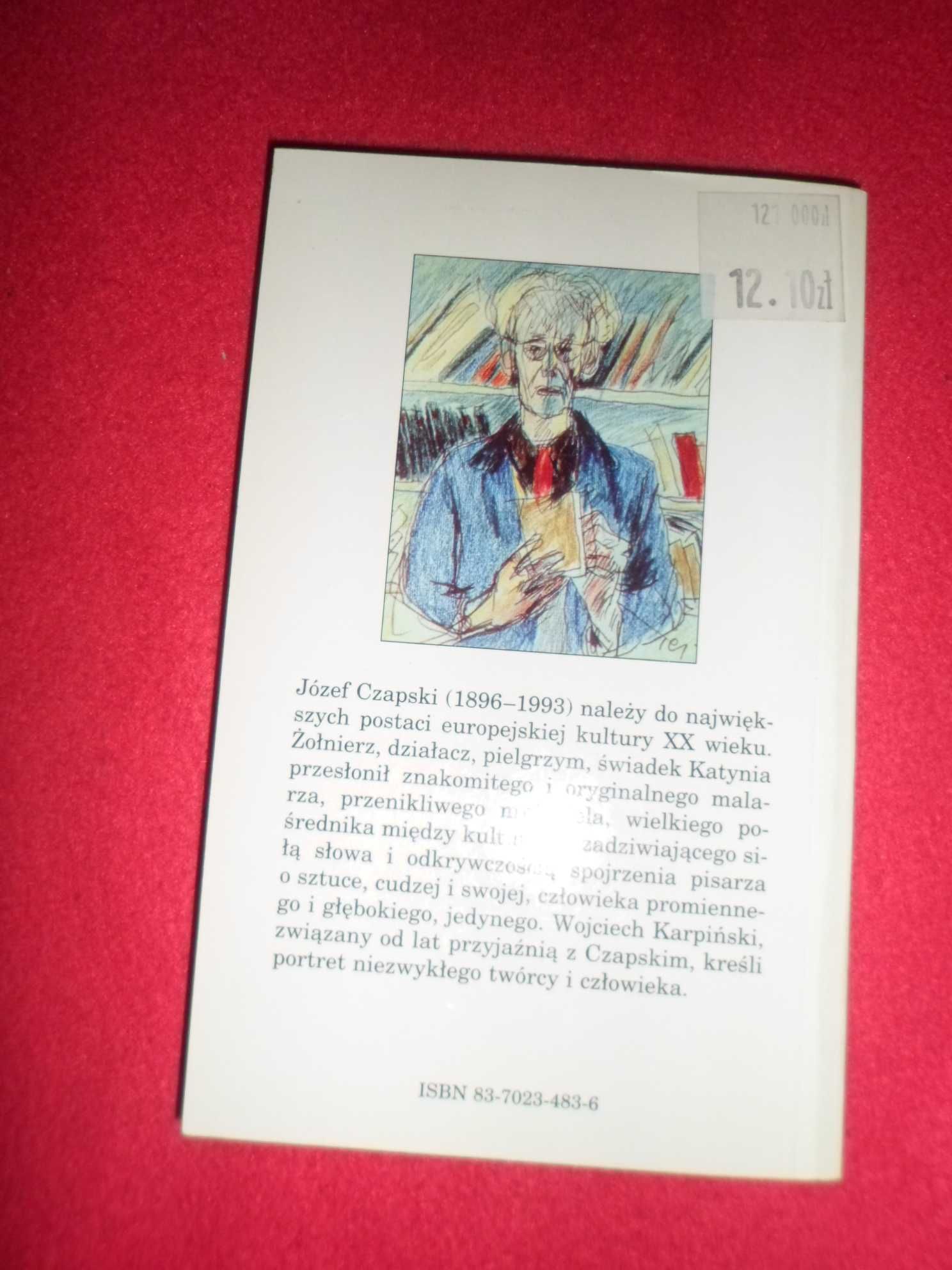 Wojciech Karpiński - Portret Czapskiego [1996]