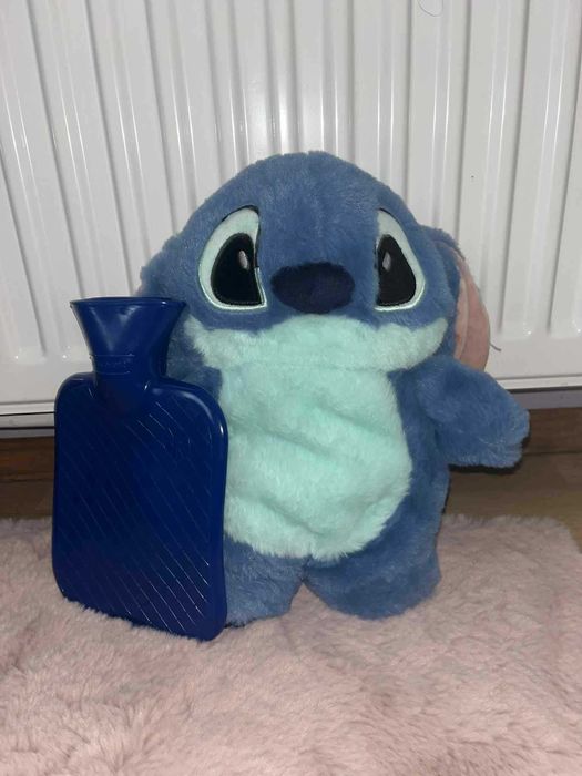 termofor pluszowy stitch z naklejkami