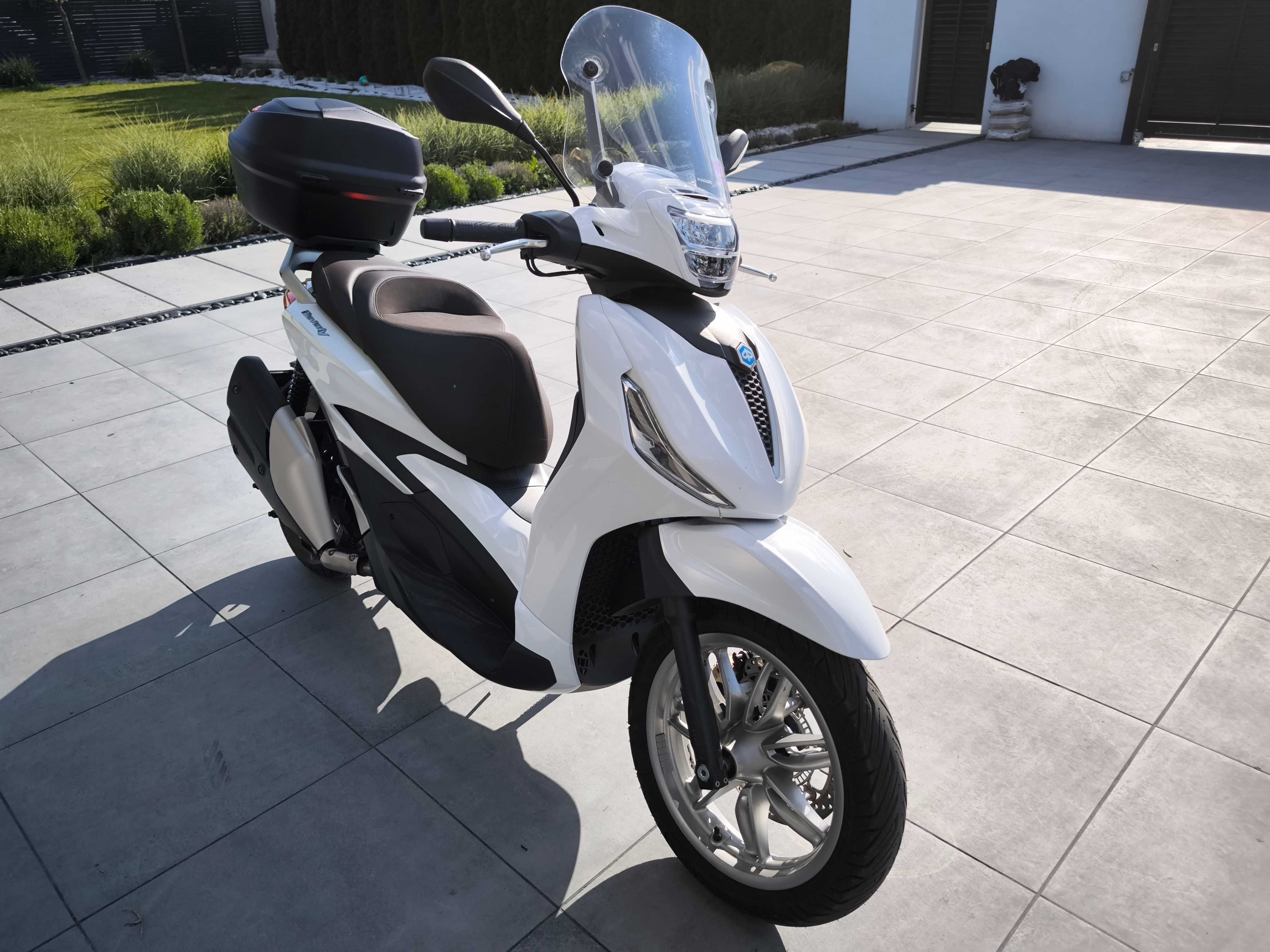 Piaggio Beverly 400  2022rok Ledy ABS, Kontrola trakcji
