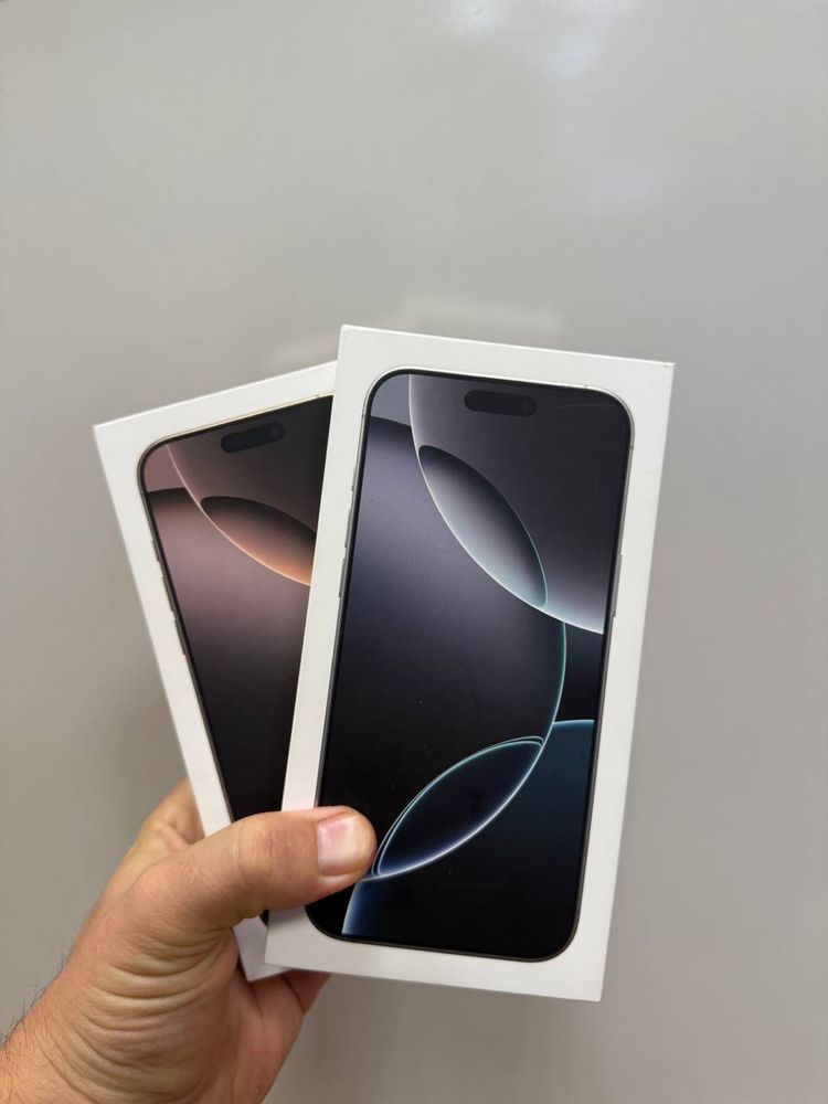 iPhone 16 Pro 128GB | 256GB | 512GB | 1TB нові з гарантією