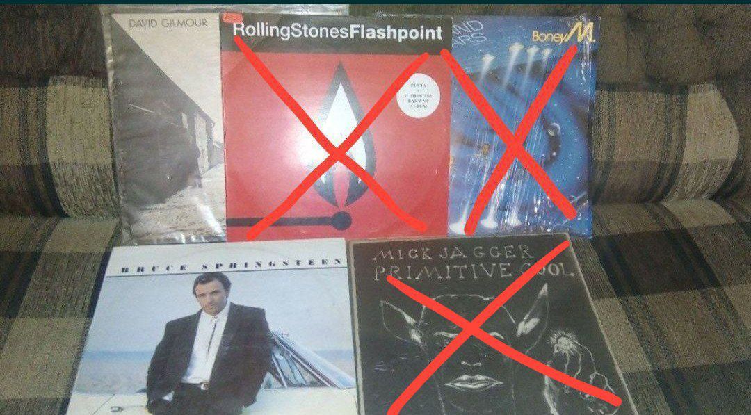 Пластинки зарубежной эстрады Rolling Stones/Uriah Heep