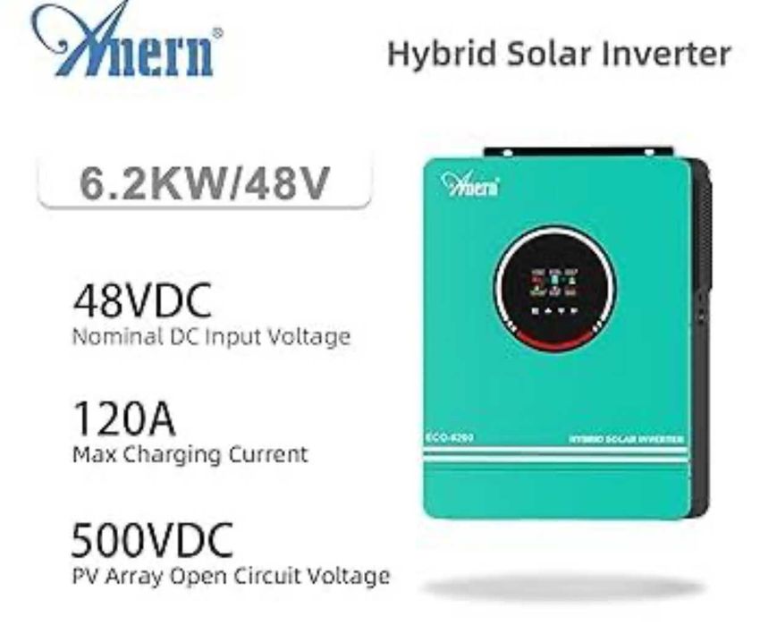 Гібридні інвертори Anern 4,2 та 6,2 кВт Нові, преміум якість. Гарантія
