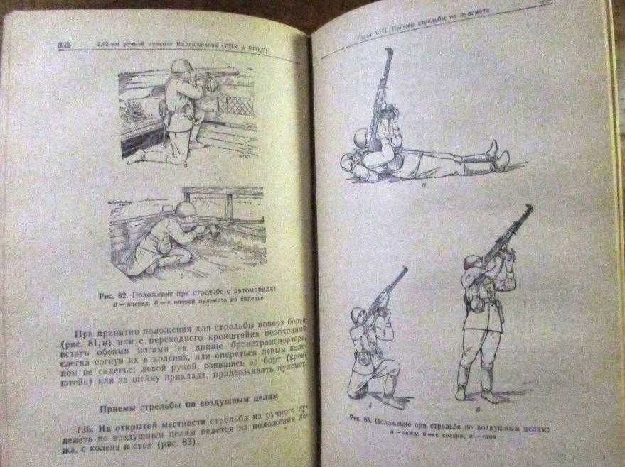 ВІЙСЬКОВА ПІДГОТОВКА: автомати, кулемети,пістолети. Книга 1982 р.