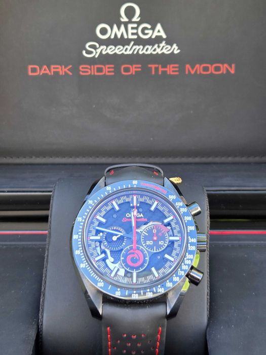 Omega Speedmaster Dark Side of the Moon - team Alinghi - Gwarancja