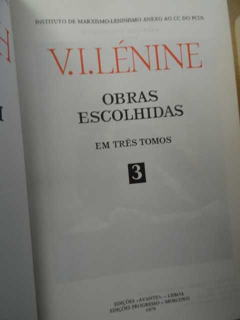 Obras Escolhidas de V.I. Lénine - 3 Volumes