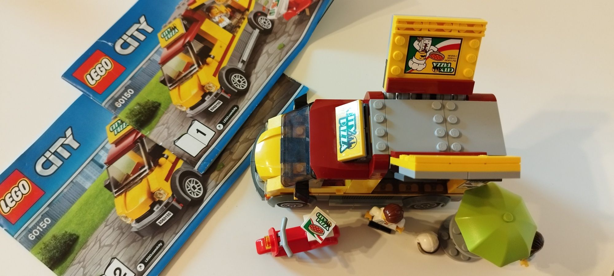 LEGO City 60150 Foodtruck z pizzą