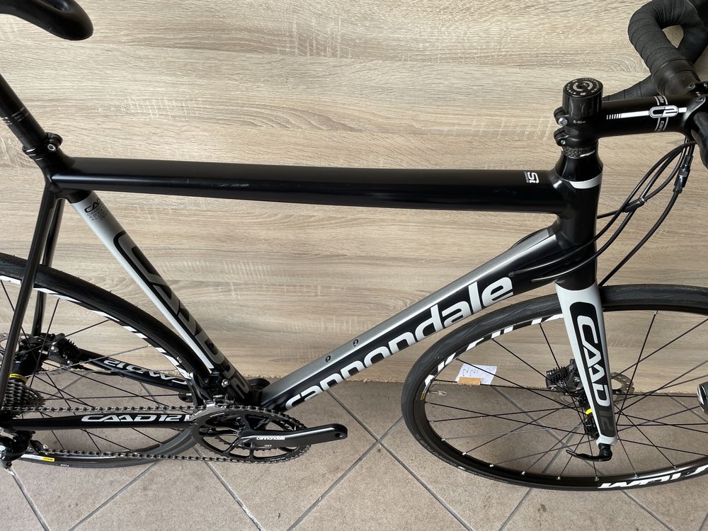 Rower Gravel Przełaj Szosa Cannondale Caad R 60 2x11 ultegra hydr carb