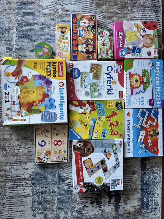 Gry dla dzieci, układanki , memory