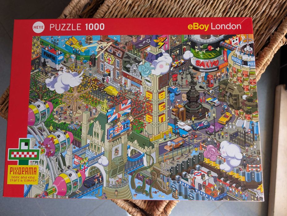 Puzzles HEYE/Pixorama eBoy 1000 peças