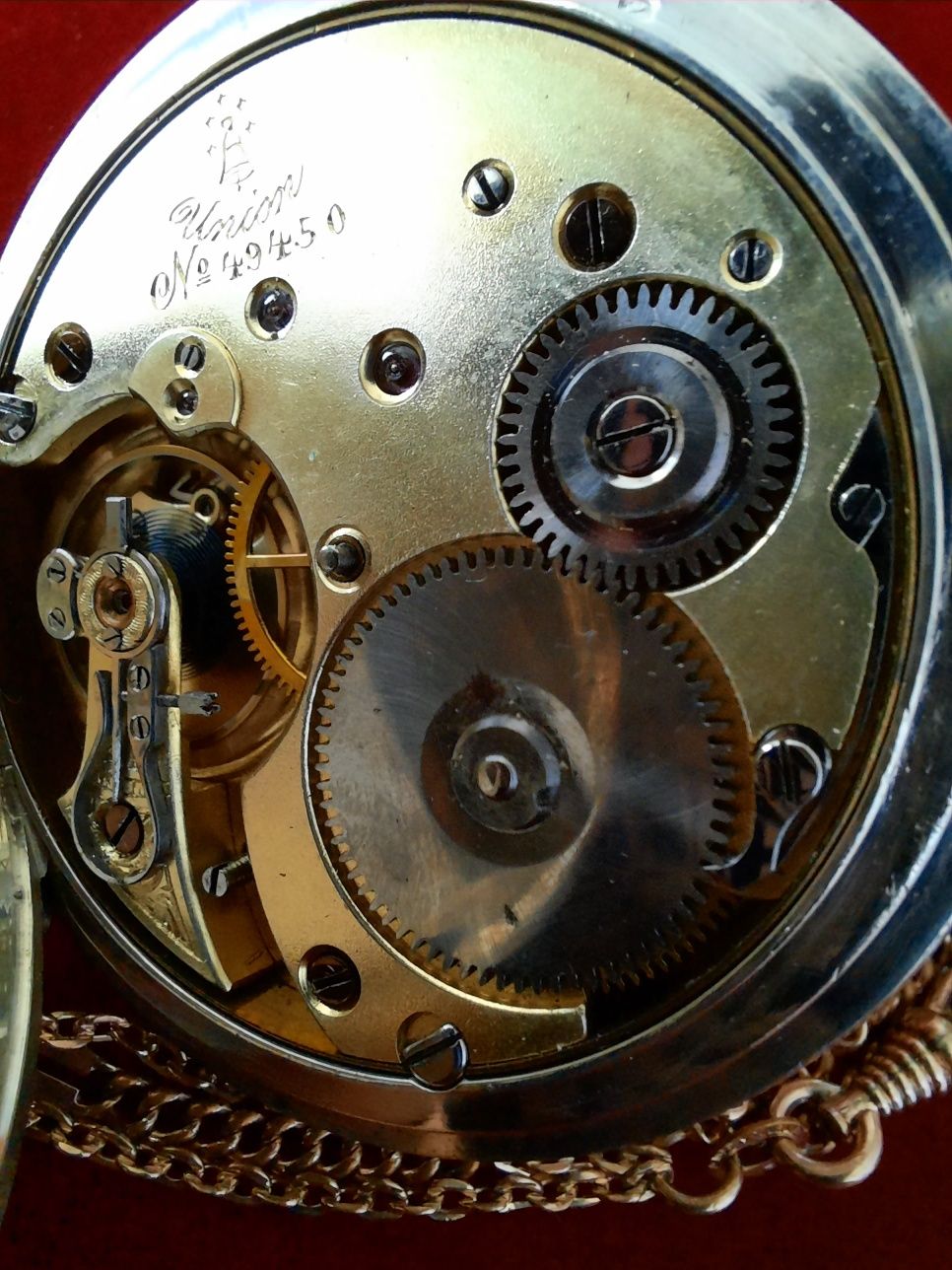 Glashütte Union.Przepiękny czasomierze