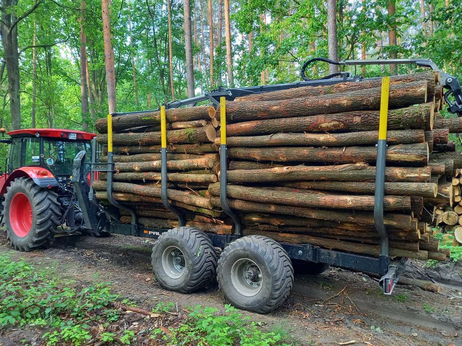 Dąb drewno kominkowe opałowe w wałku