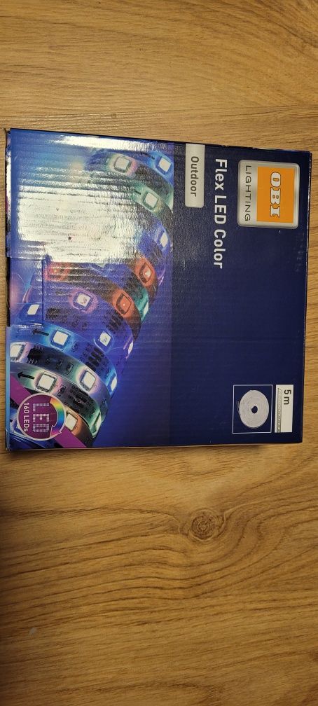 Taśma LED 5m razem 20m! zewnętrzna 12W obi flex led color