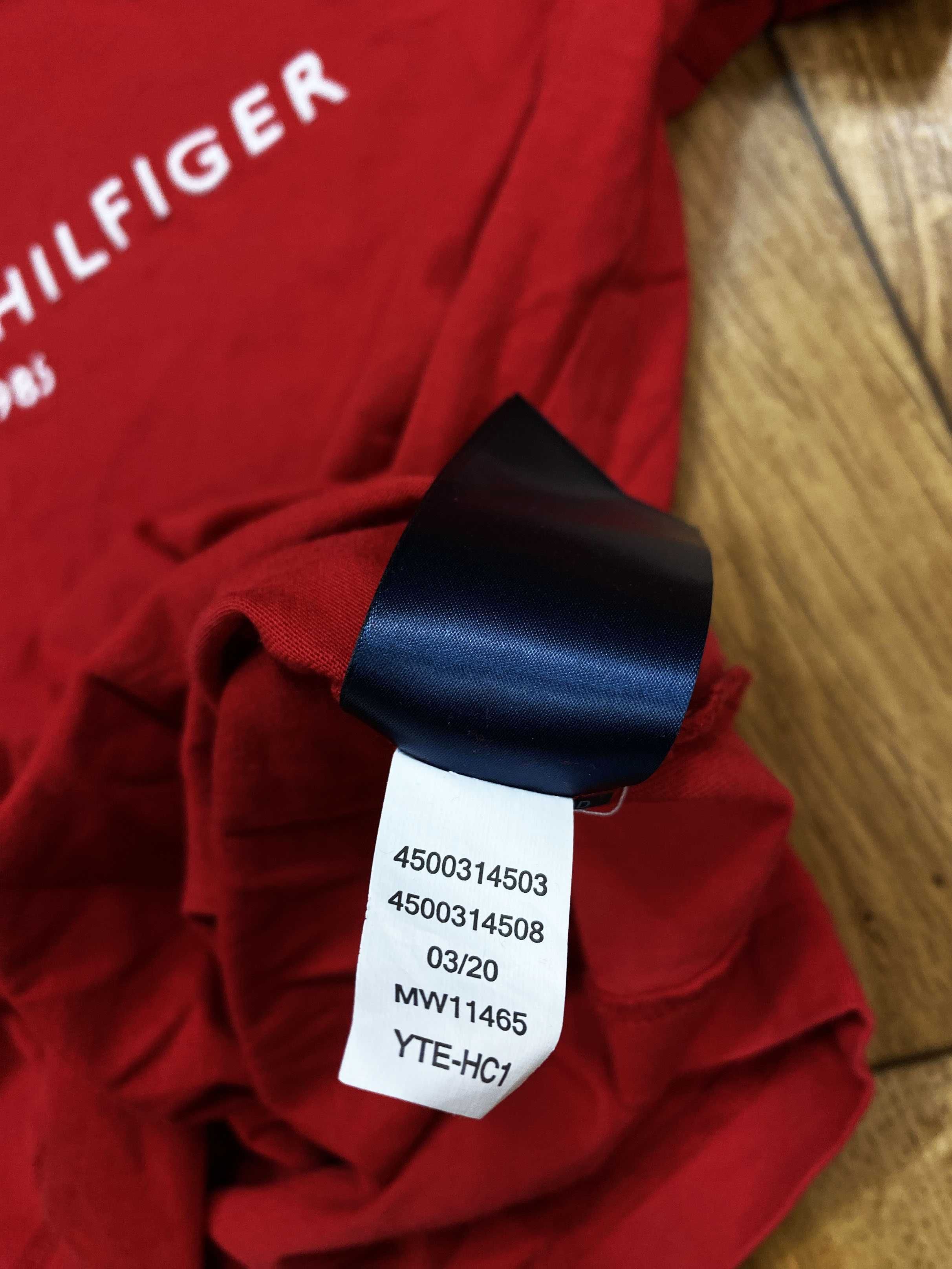Tommy Hilfiger T-Shirt Męska Koszulka Nowy Model M