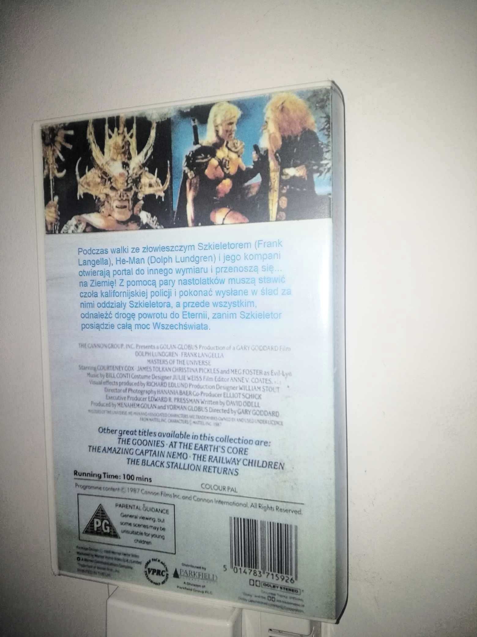 Świt trupów Upiorny dom , Karnawał dusz Władcy wszechświata vhs filmy
