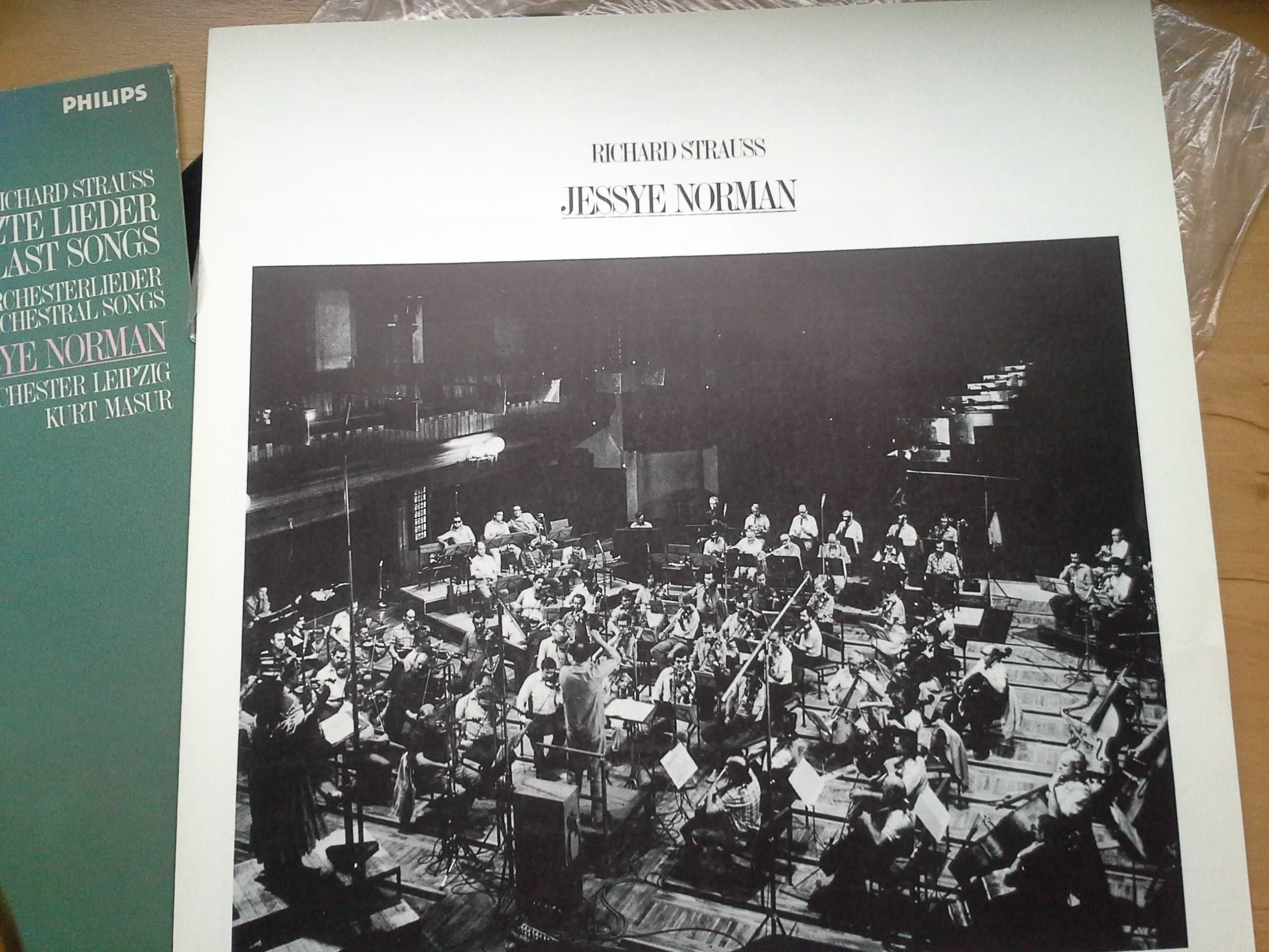 Płyta winylowa, Jessye Norman, R. Strauss 1983r, muzyka klasyczna
