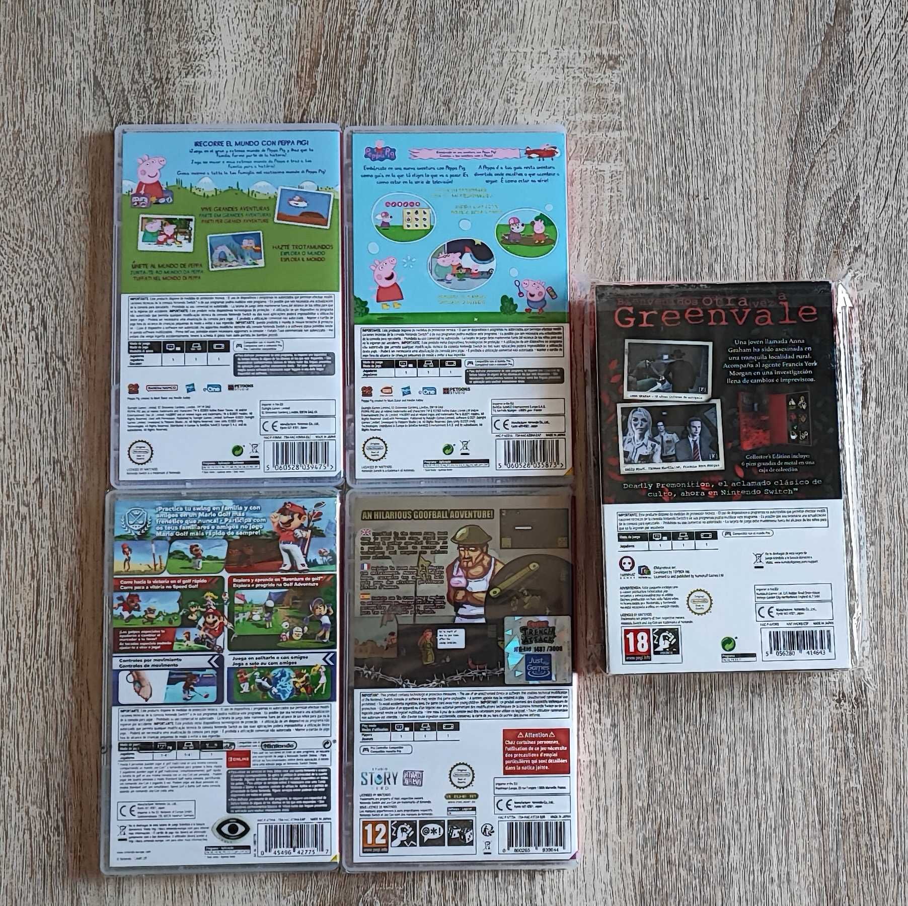 Jogos Nintendo Switch Selados