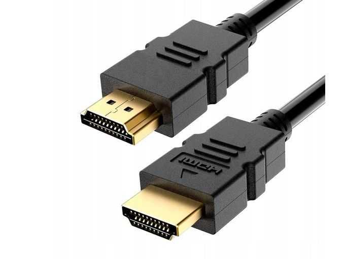 Kabel / przewód HDMI-HDMI do TV PC powystawowy 1.5m - 2m