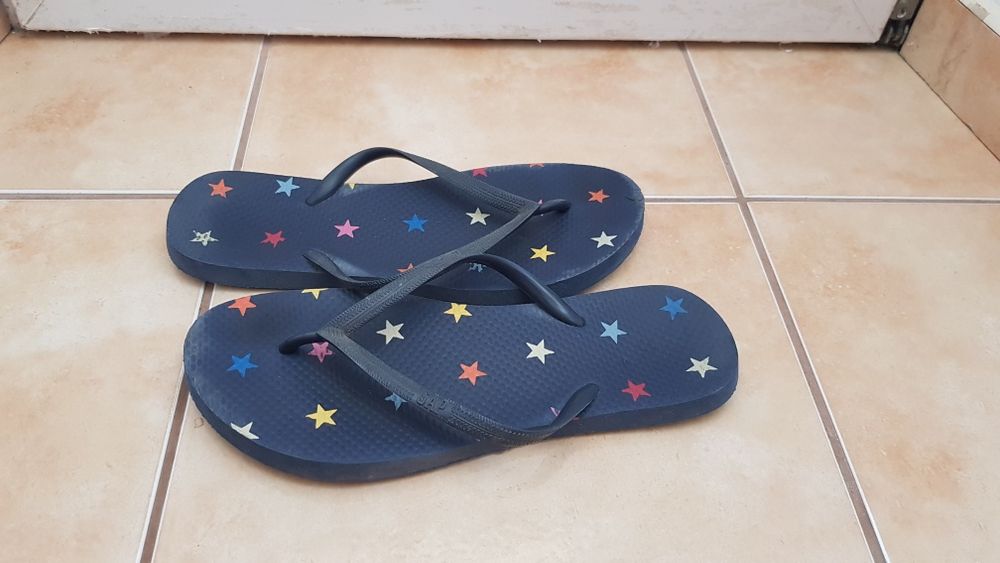Шлепки шльопки шлёпанцы шльопанці в'єтнамки вьетнамки Gap stars 38 р