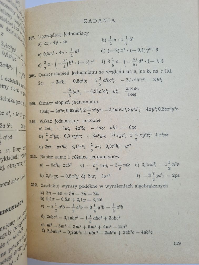 Algebra dla zasadniczych szkół zawodowych - Marian Okulewicz