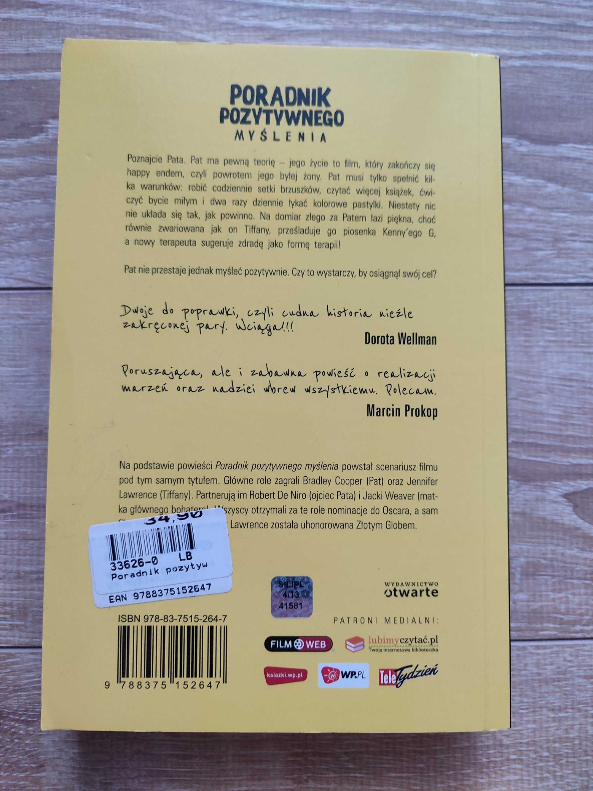 Poradnik pozytywnego myślenia Matthew Quick