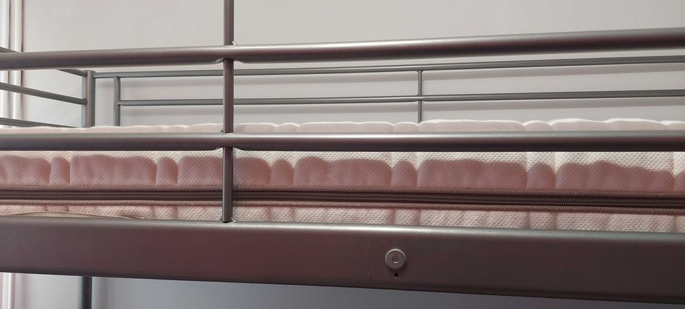 IKEA SVARTA łóżko antresola z biurkiem