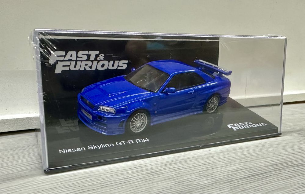 Nissan Skyline GT-R R34 Fast&Furious Szybcy i Wsciekli DeAgostini