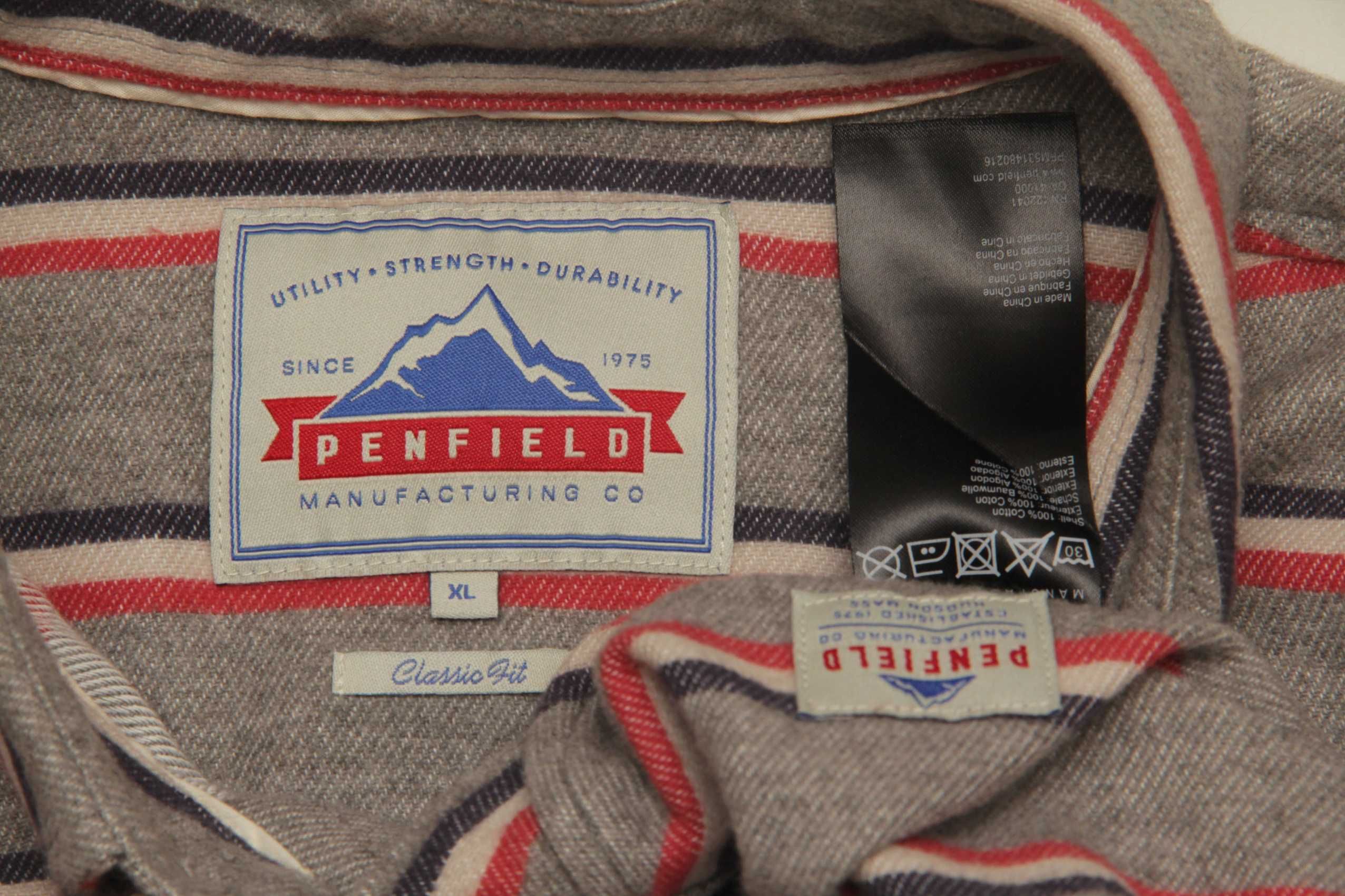 Penfield рр XL рубашка лесорубка мягчайшая фланель  classic fit