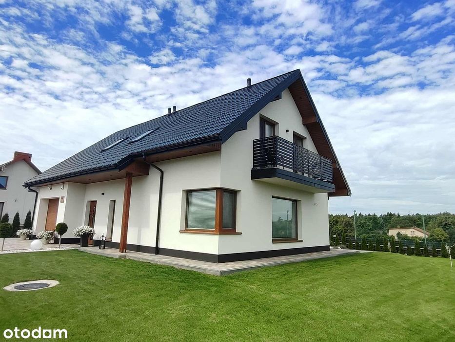 Nowy dom jednorodzinny 152m2 Budy Dłutowskie rok budowy 2023