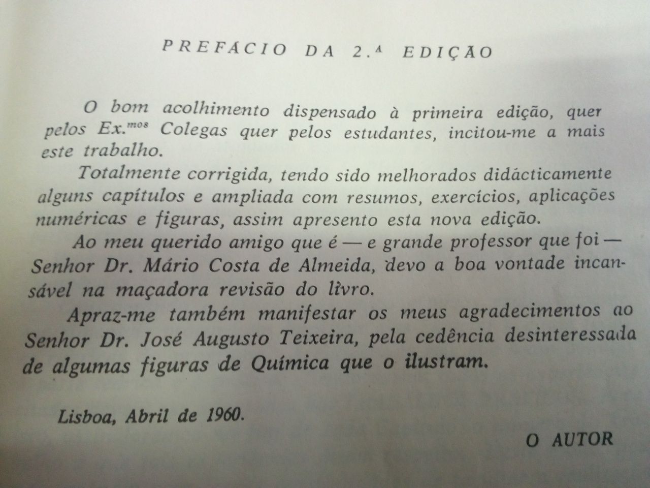 Física e química