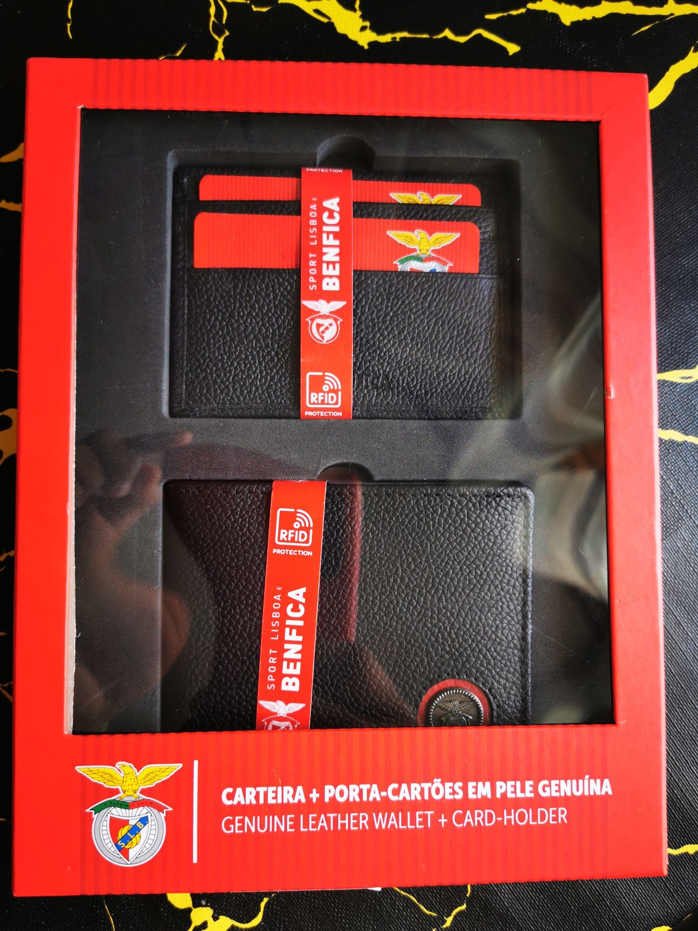 Carteira +Porta Cartões Benfica
