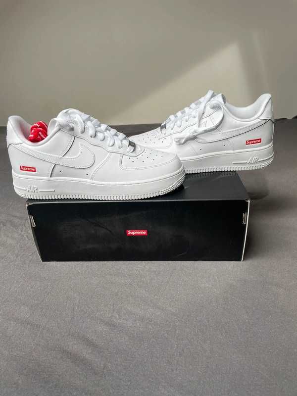 Nike Air Force 1 Low Supreme Białe 38-45