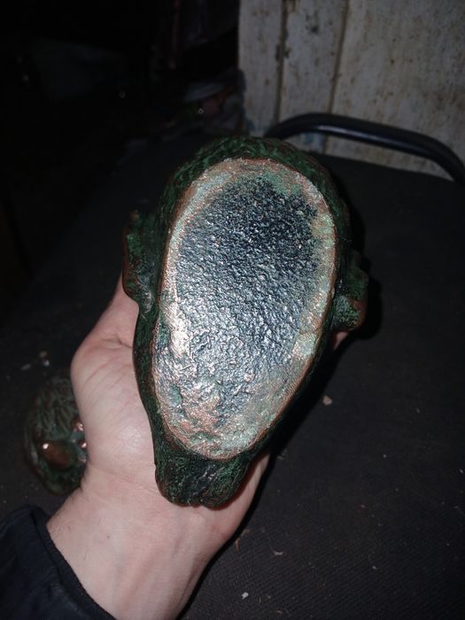 Шкатулка чёрт, чорт, Мефистофель, дьявол с омеднением.