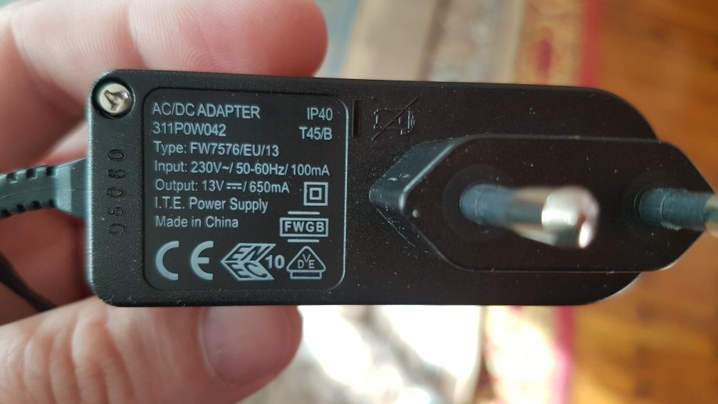 Блок живлення 13V, 650mA