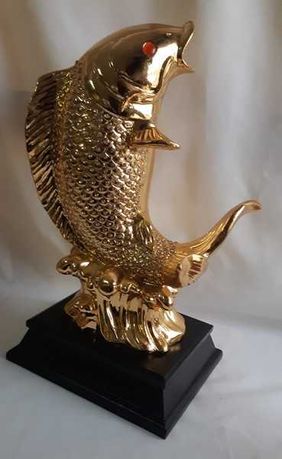 Статуэтка керамика Золотая Рыбка