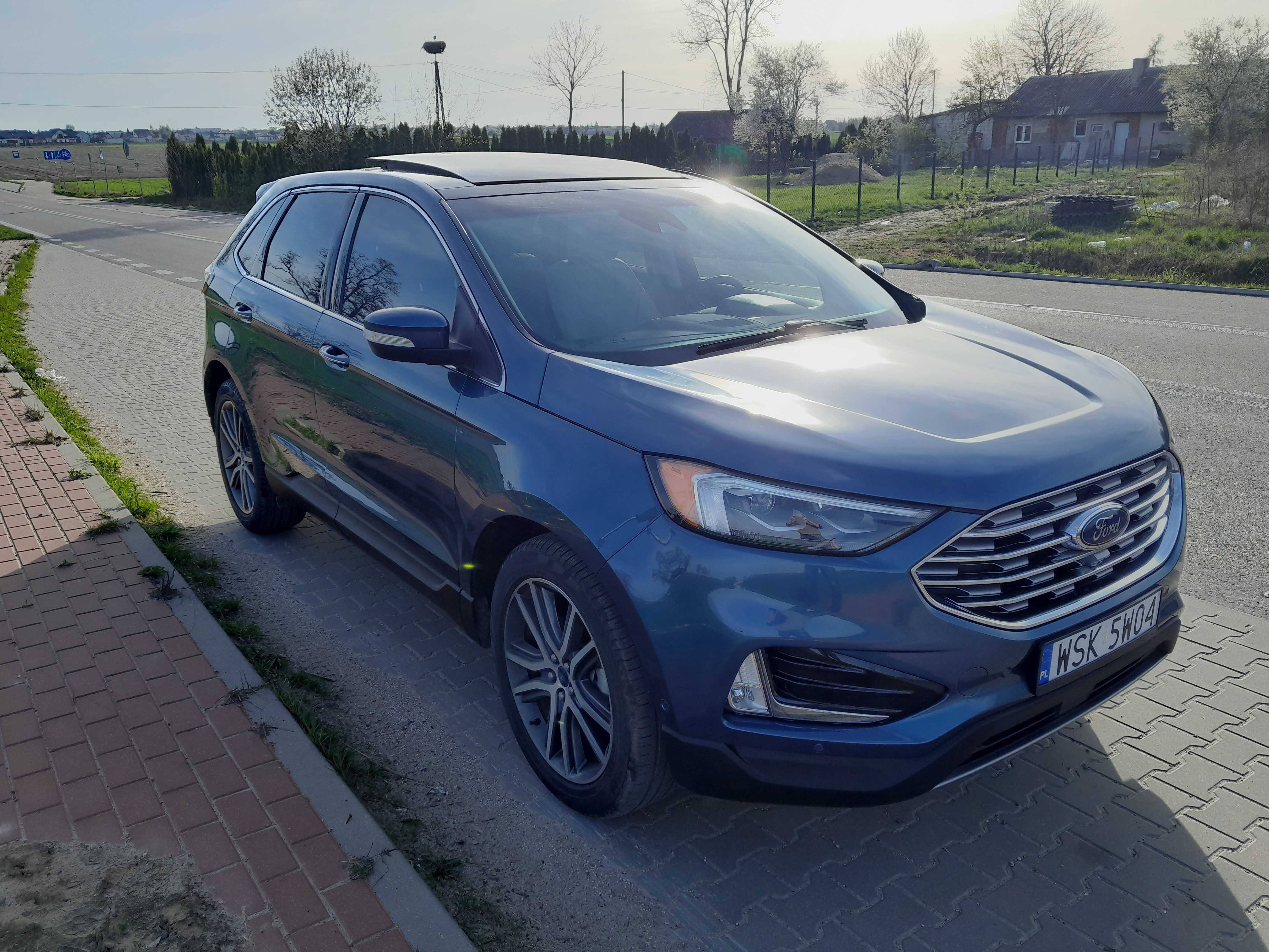 Ford Edge Lift Panorama jasne wnętrze niski przebieg