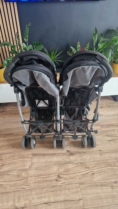 Spacerówka Chicco Echo Twin - wózek bliźniaczy spacerowy