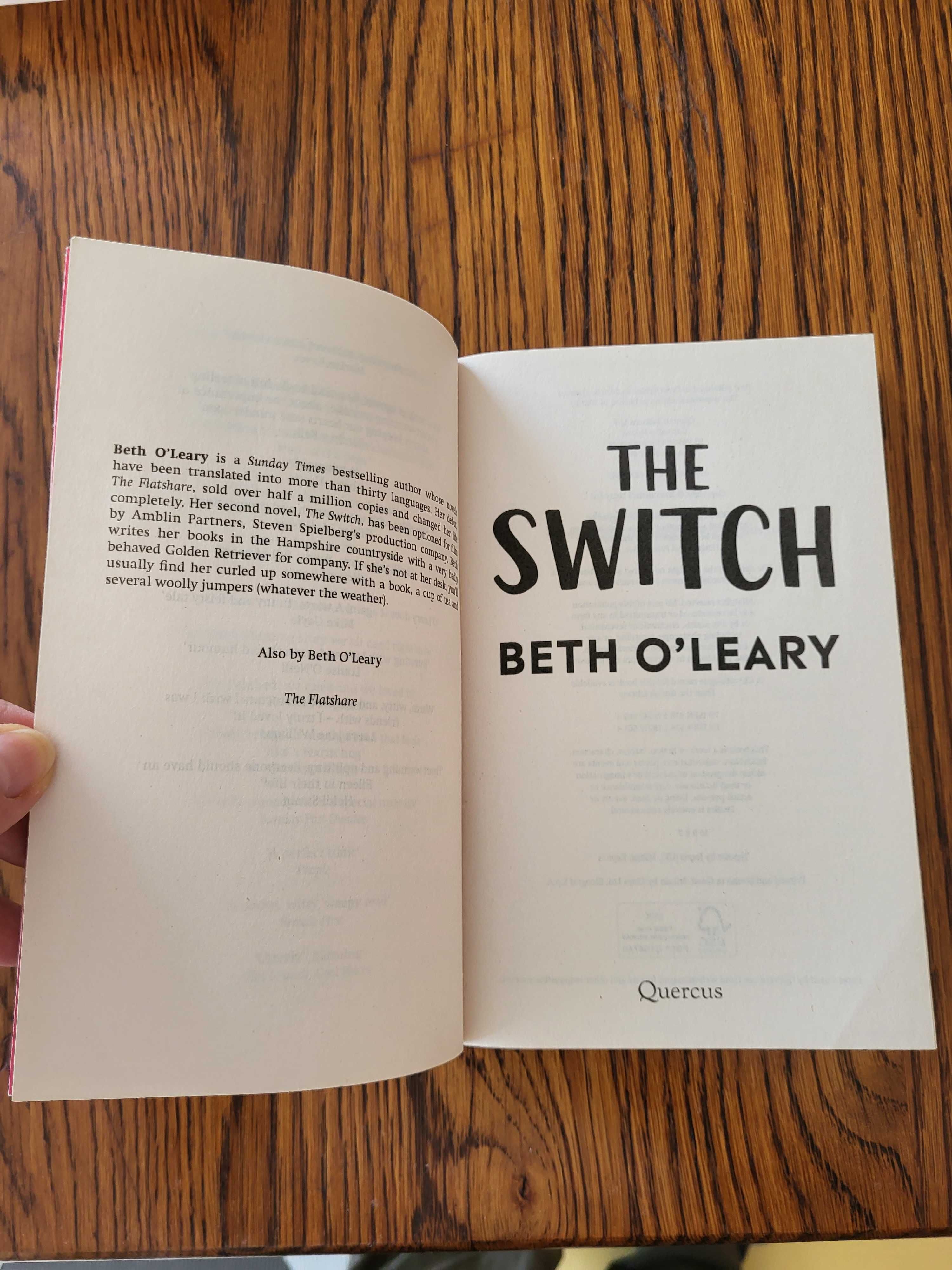 Beth O'Leary - The Switch (angielski) -Zamiana