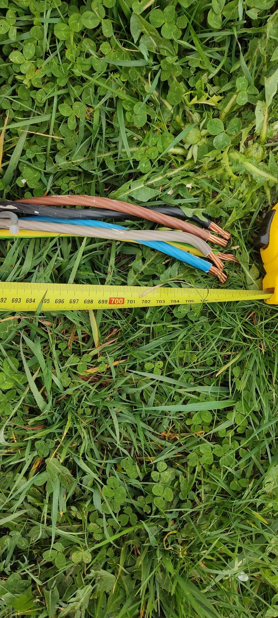 Kabel energetyczny 5x16 wielożyłowy ziemny 7m